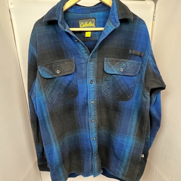 Cabela's Jackets & Coats Cabelas 0 Cotton Plaid Flannel Shirt
